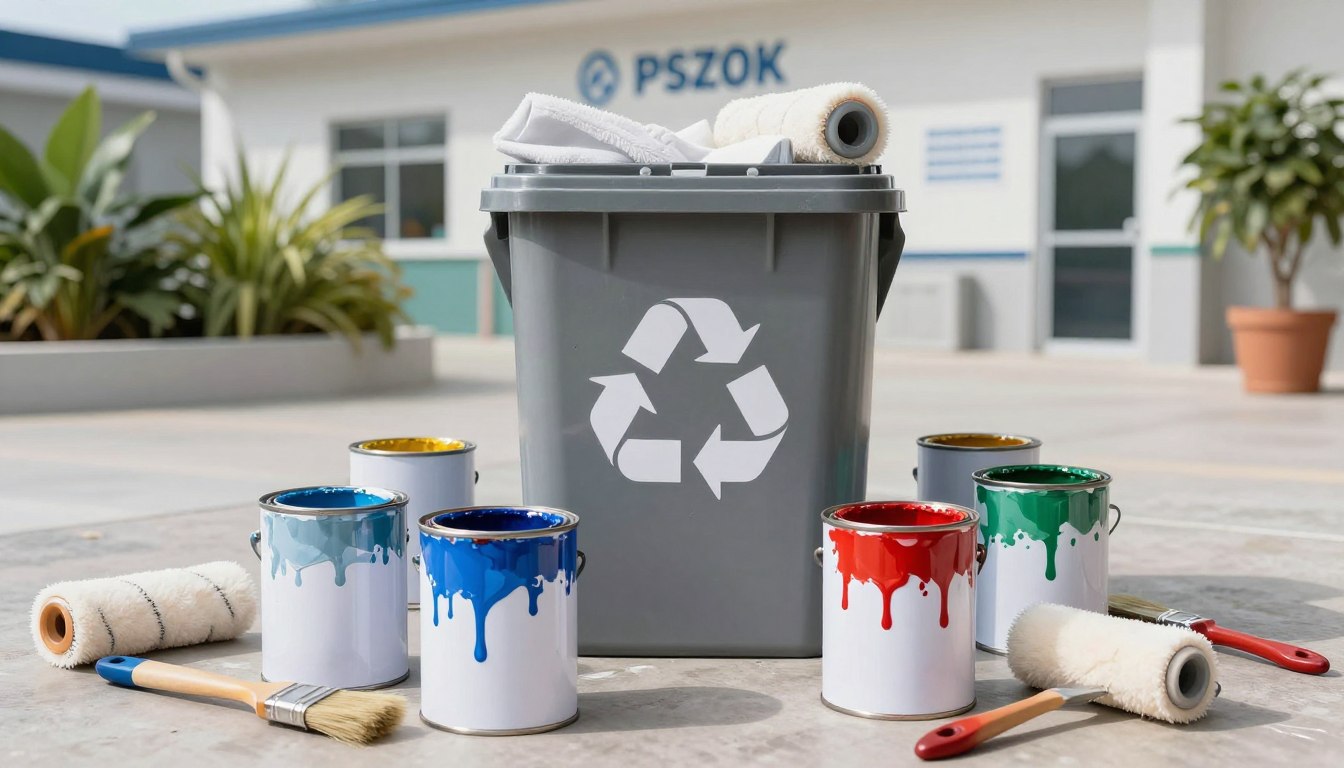 Gdzie wyrzucić farby po remoncie