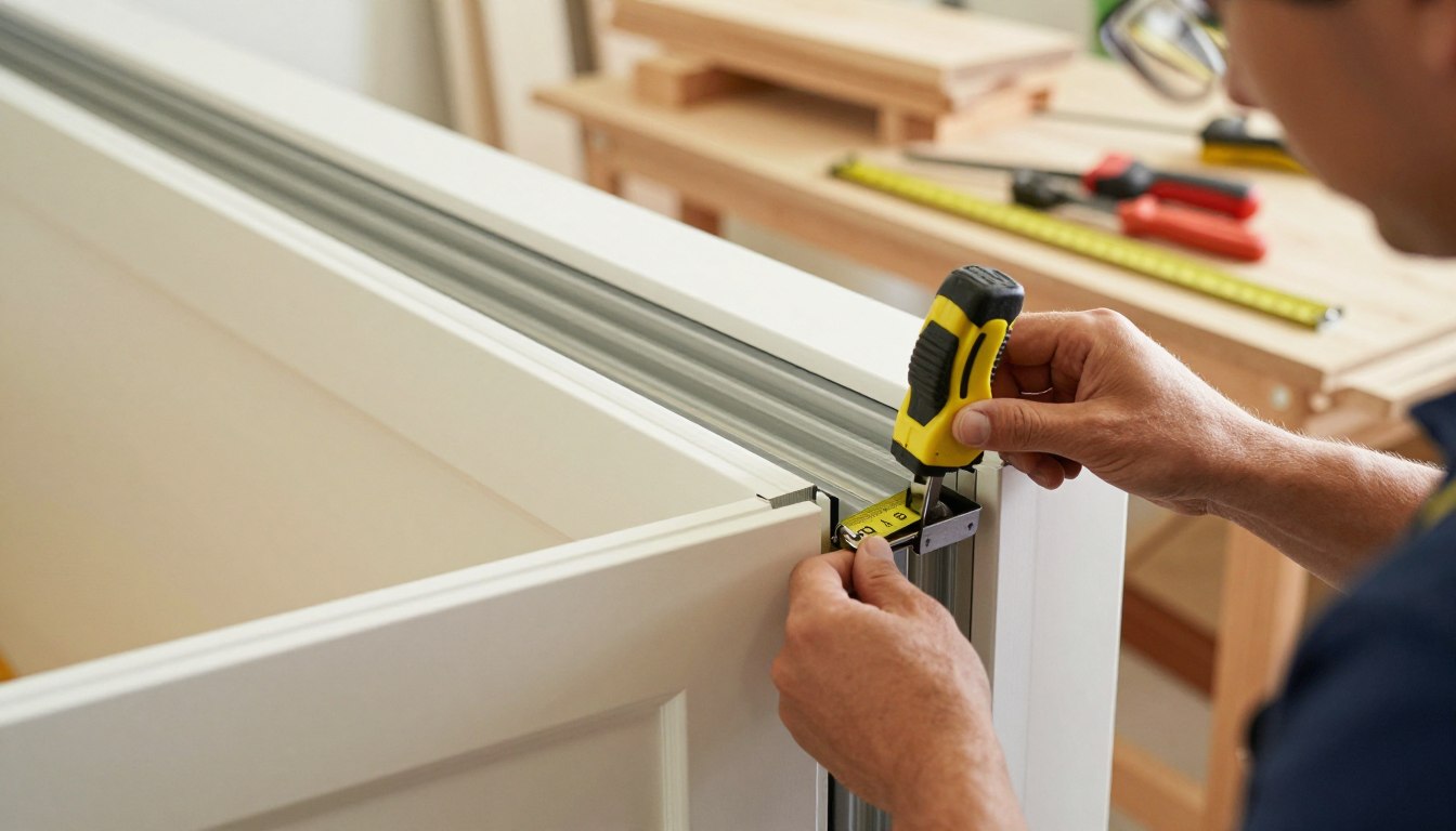 Jak zamontować drzwi harmonijkowe