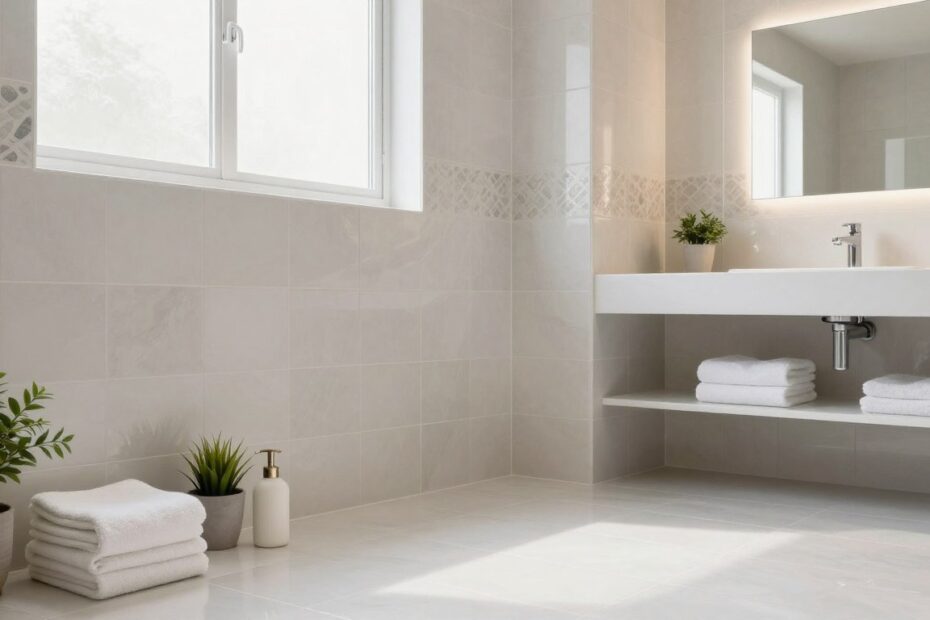 Co położyć na płytki w łazience