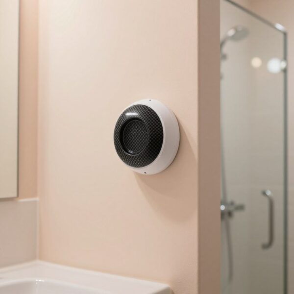 Gdzie zamontować czujnik czadu w małej łazience, by działał skutecznie i bezpiecznie?