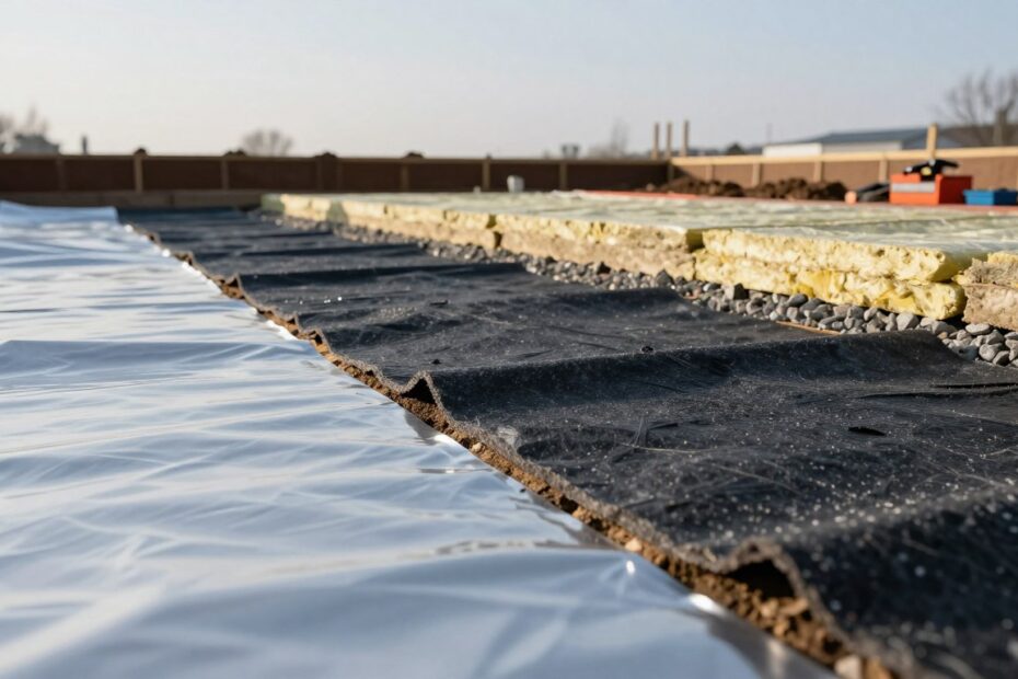 Izolacja pozioma fundamentów folia czy papa