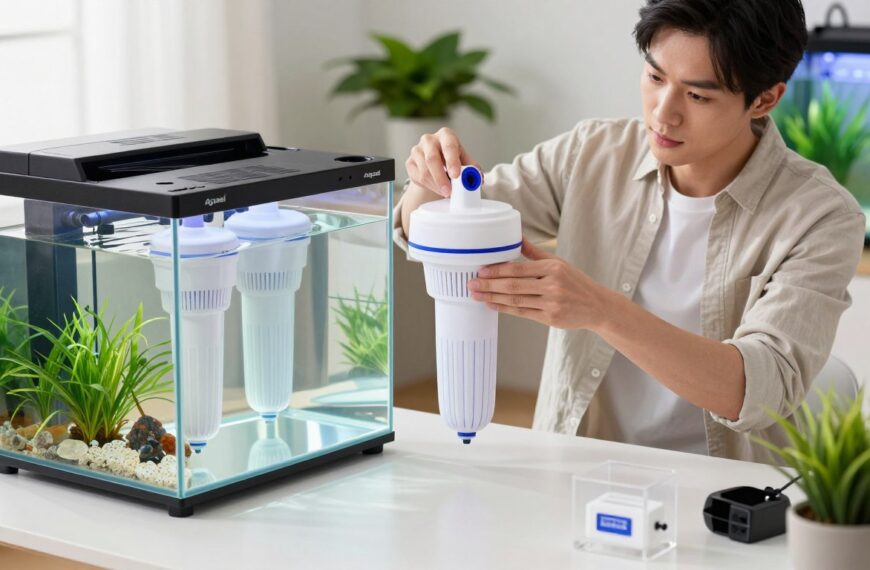 Jak zamontować filtr do akwarium Aquael poprawnie, aby działał cicho i skutecznie?