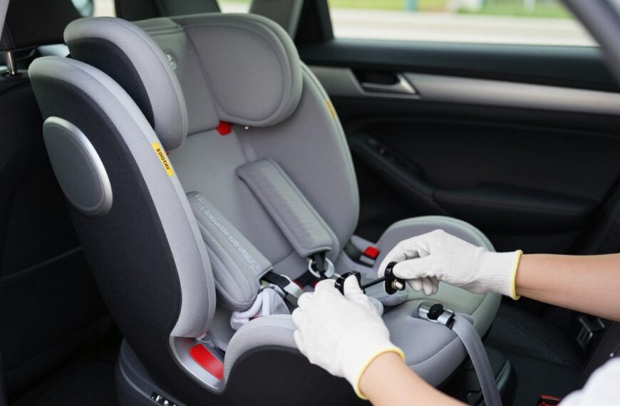 Jak zamontować fotelik ISOFIX krok po kroku i sprawdzić poprawność montażu?