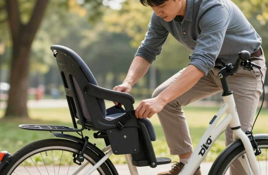 Jak zamontować fotelik rowerowy stabilnie i bezpiecznie dla dziecka?