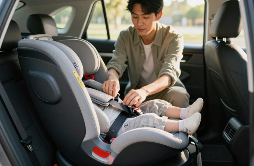 Jak zamontować fotelik z ISOFIX na przednim siedzeniu i o czym trzeba pamiętać?
