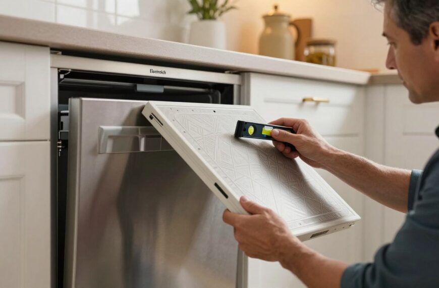 Jak zamontować front do zmywarki Electrolux