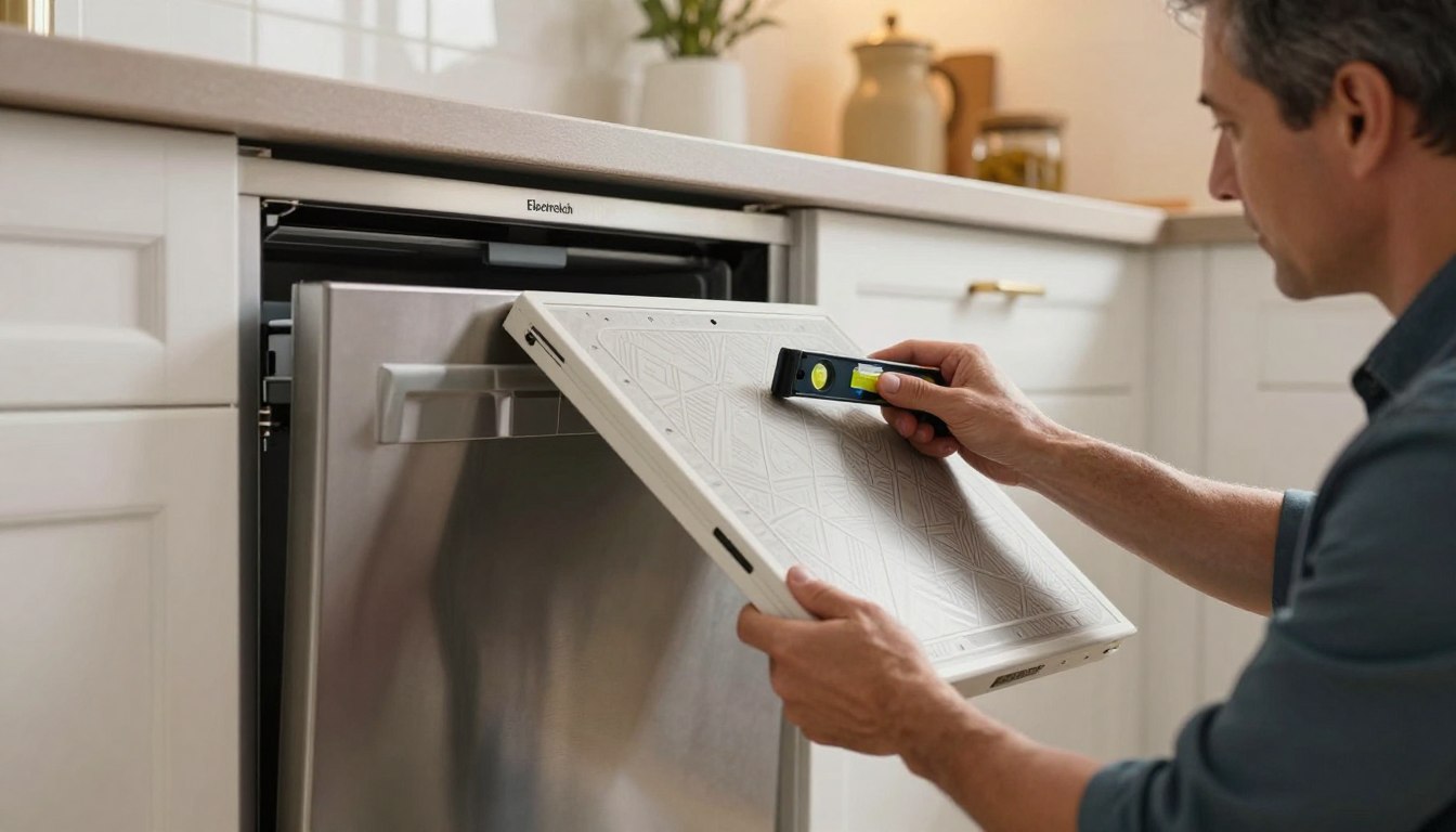 Jak zamontować front do zmywarki Electrolux