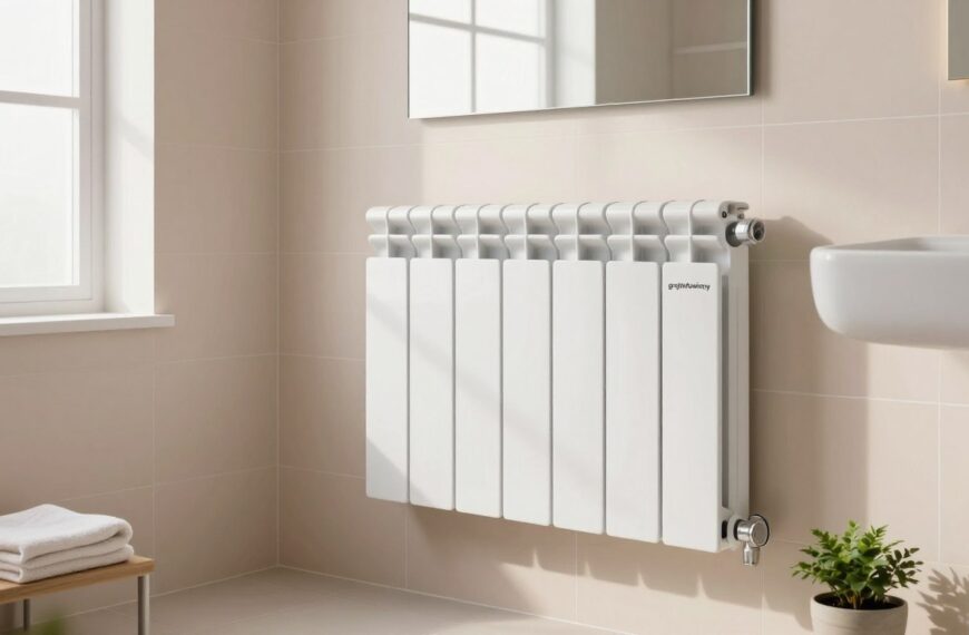Jak zamontować grzejnik łazienkowy, aby działał wydajnie i pasował do aranżacji?