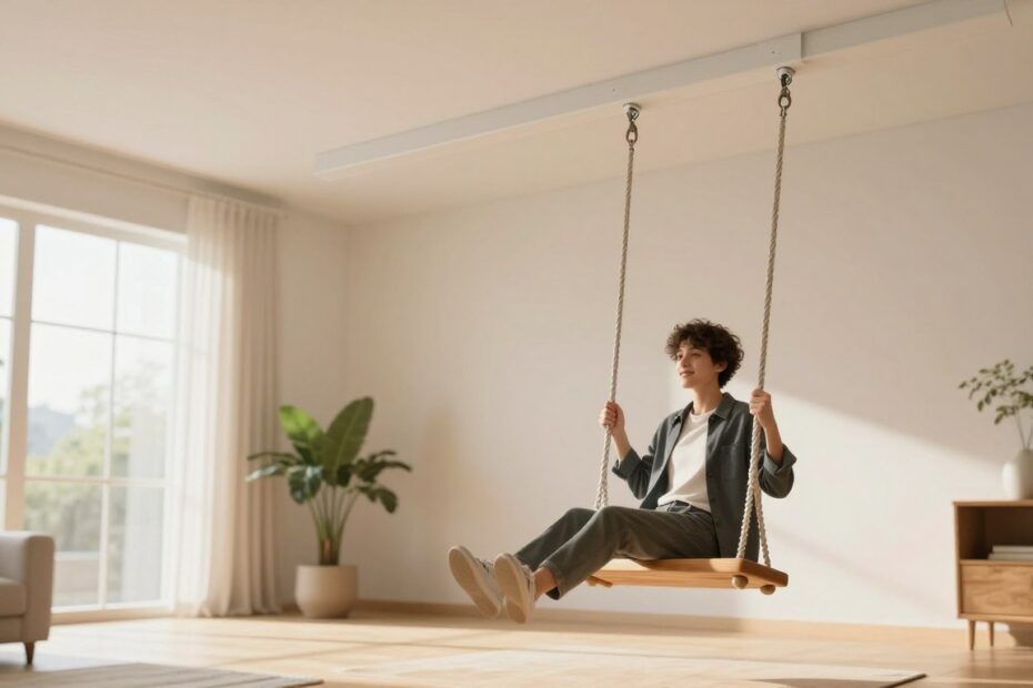 Jak zamontować huśtawkę do sufitu