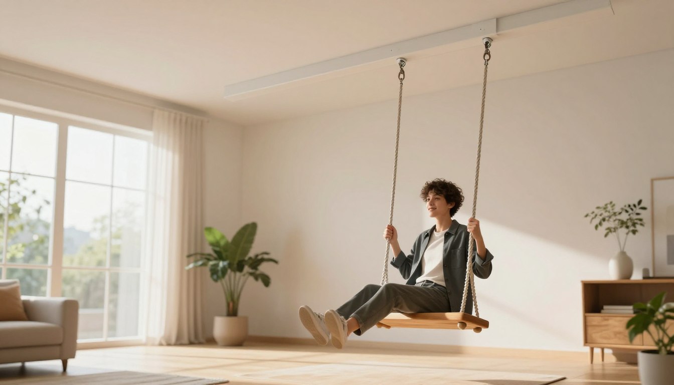 Jak zamontować huśtawkę do sufitu