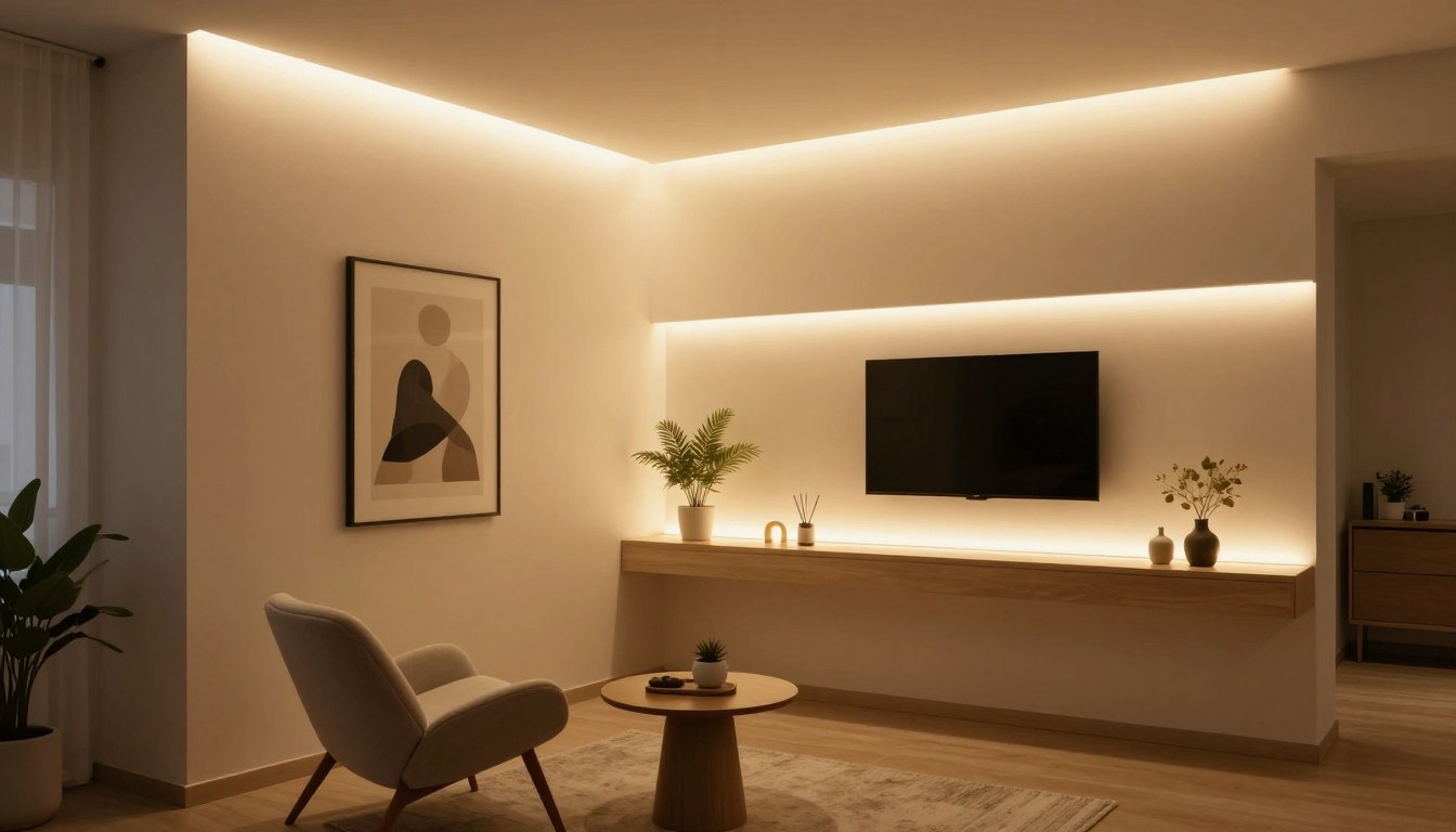 Jak zamontować LED-y w pokoju