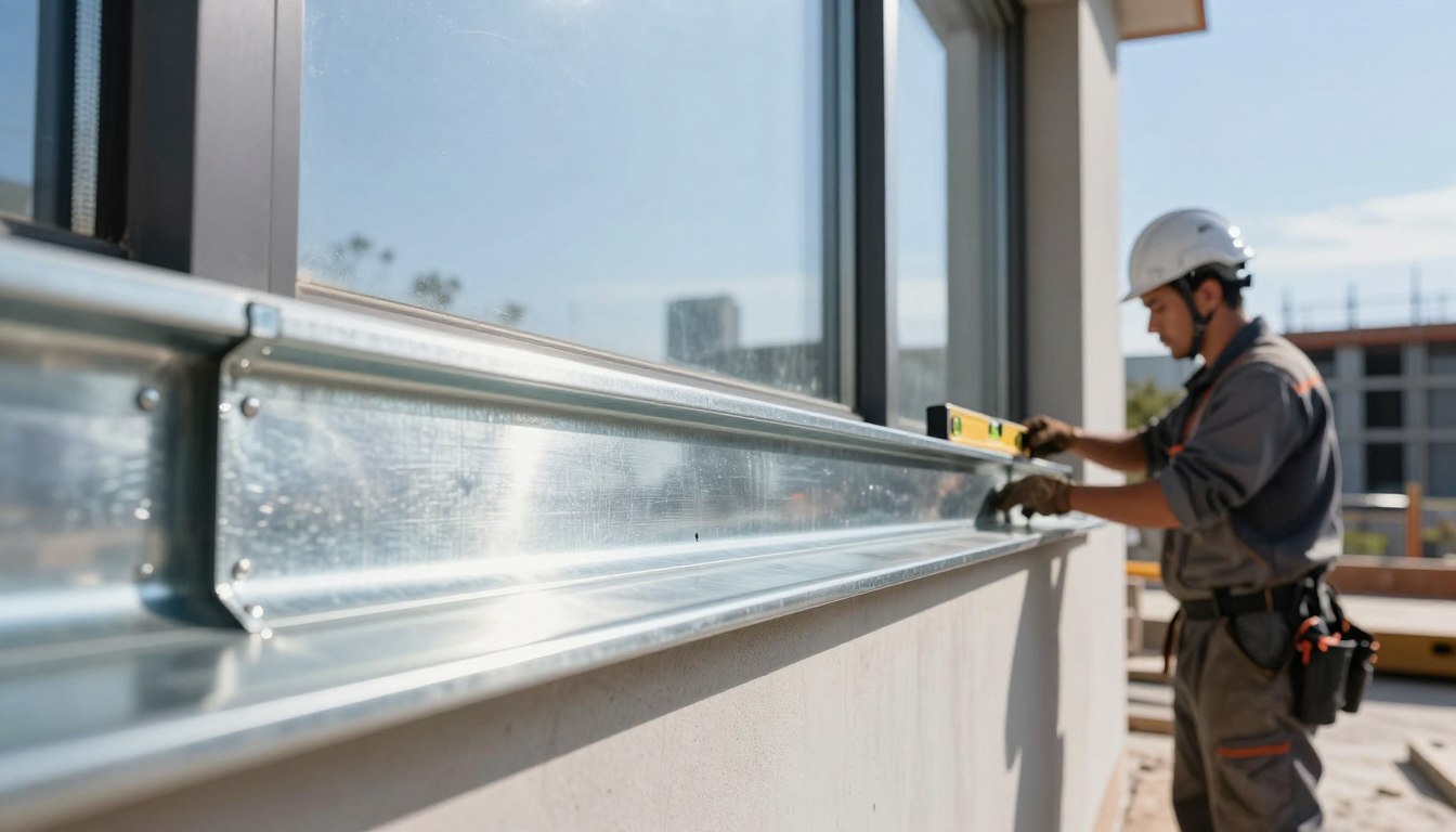 Jak zamontować parapet zewnętrzny blaszany