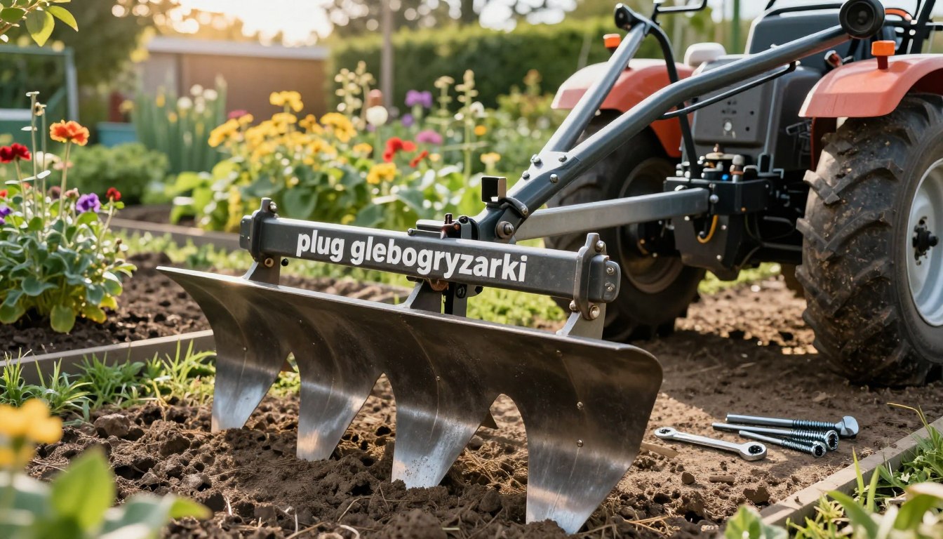 Jak zamontować pług do glebogryzarki
