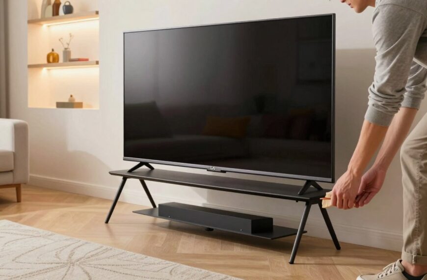 Jak zamontować podstawę do telewizora LG i bezpiecznie ustawić odbiornik