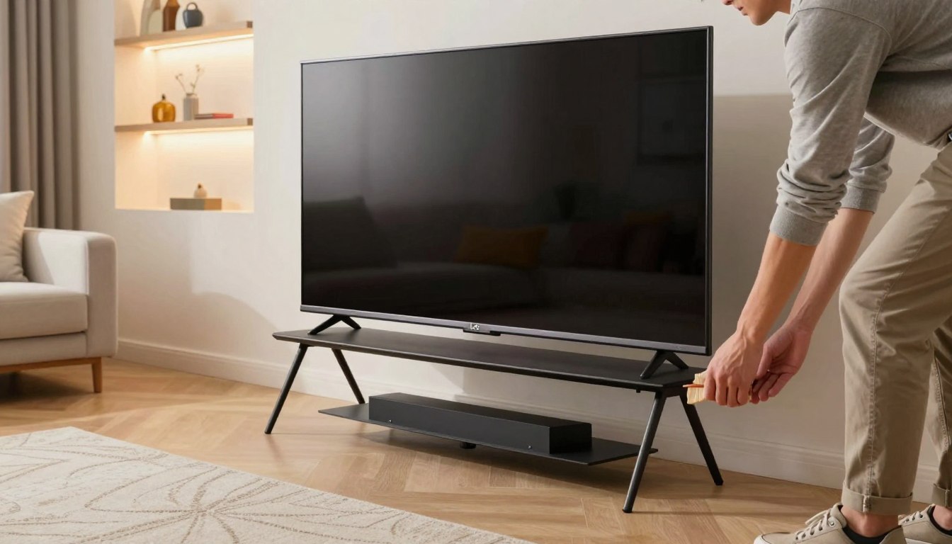 Jak zamontować podstawę do telewizora LG